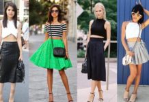 Виды женских юбок