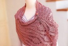 Палантин крючком: выбор пряжи и крючка