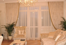 Правила сочетания штор и тюля