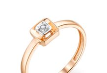 Золотые кольца с бриллиантами — королевские украшения