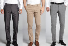 Как должны сидеть брюки?