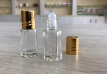 Флаконы: яркое и выразительное оформление