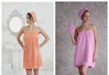 Парео для бани – это практичная и удобная одежда