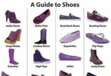 Основные виды женской обуви