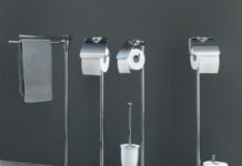 Разновидности держателей для туалетной бумаги