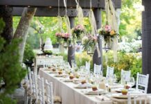 Оформление свадьбы: идеи украшений для интерьера и сада
