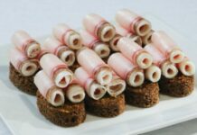 Кейтеринг на 23 февраля в военно-полевом стиле