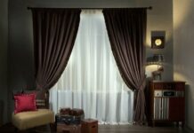 Как сочетать тюль со шторами?
