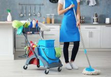 Уборка помещения: правила проведения
