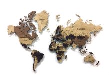 Карта мира на стену: удобное и практичное украшение интерьера