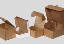 Самосборные коробки из гофрокартона