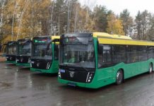 Заречный получил еще четыре автобуса КамАЗ