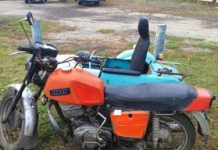 У жителя Колышлея конфисковали самодельный мотоцикл