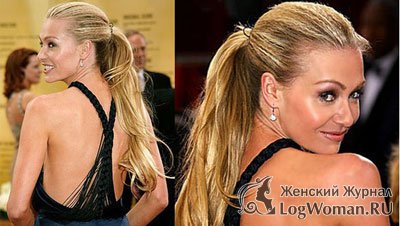 Конский хвост у знаменитостей | Ponytail with celebrities