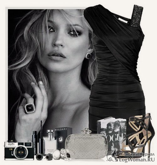 Черное платье и его аксессуары Черное платье и его аксессуары