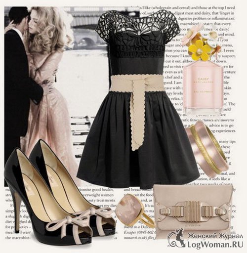Черное платье и его аксессуары Черное платье и его аксессуары
