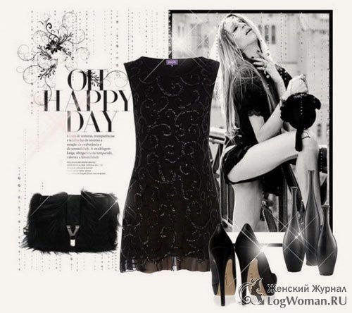 Черное платье и его аксессуары Черное платье и его аксессуары