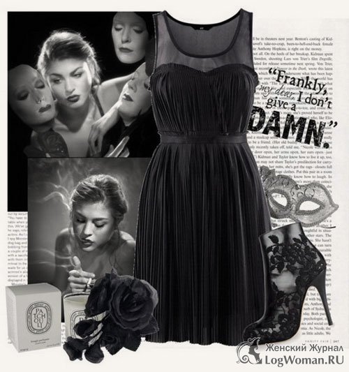 Черное платье и его аксессуары Черное платье и его аксессуары