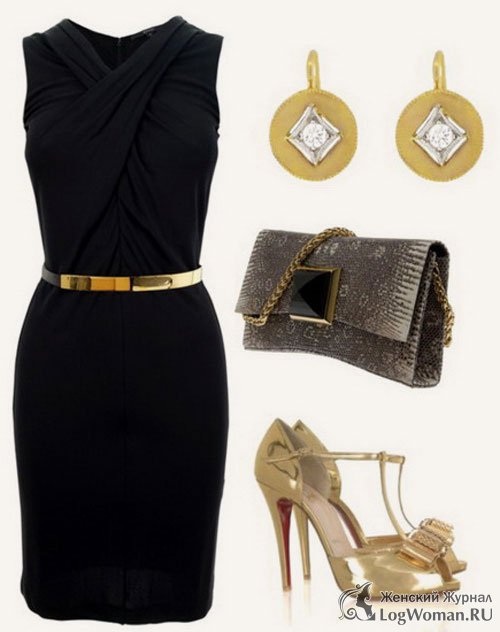 Черное платье и его аксессуары Черное платье и его аксессуары