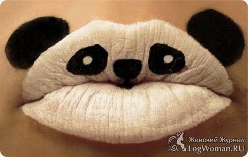 Бодиарт на губах Бодиарт на губах