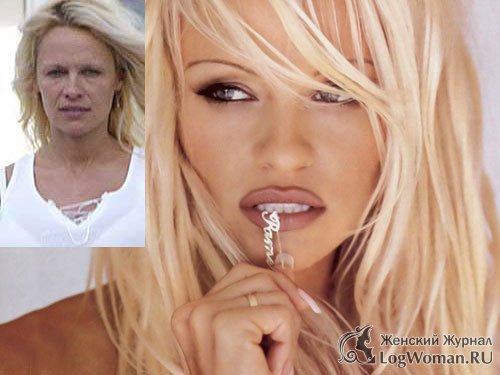 Знаменитости без макияжа - Pamela Anderson Знаменитости без макияжа - Pamela Anderson