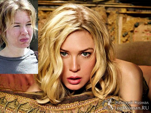 Знаменитости без макияжа - Renee Zellweger Знаменитости без макияжа - Renee Zellweger