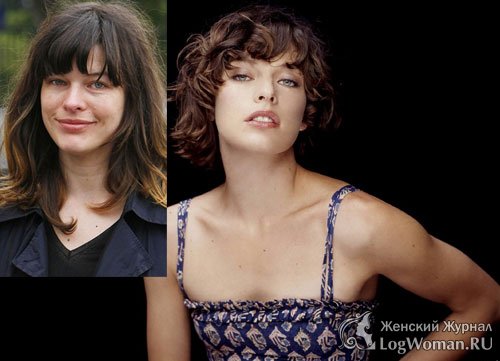 Знаменитости без макияжа - Milla Jovovich Знаменитости без макияжа - Milla Jovovich