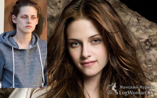 Знаменитости без макияжа - Kristen Stewart Знаменитости без макияжа - Kristen Stewart