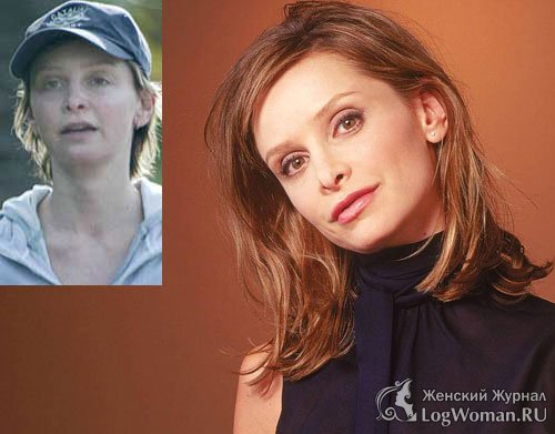 Знаменитости без макияжа - Calista Flockhart Знаменитости без макияжа - Calista Flockhart