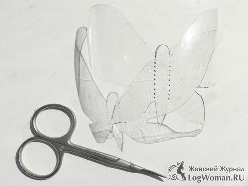 Бабочка из пластиковой бутылки
