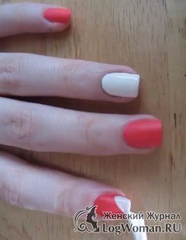 Покраска ногтей в стиле Hello Kitty Покраска ногтей в стиле Hello Kitty