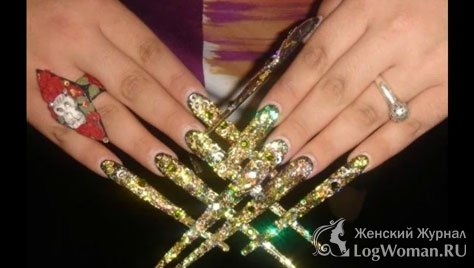 Длинные ногти Длинные ногти