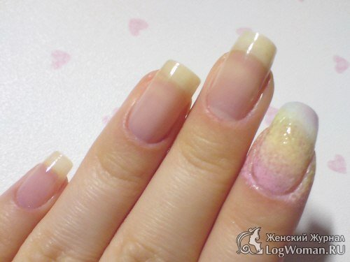 Маникюр градиент Маникюр градиент