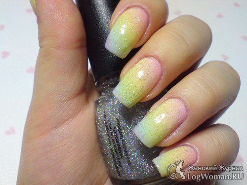 Маникюр градиент Маникюр градиент