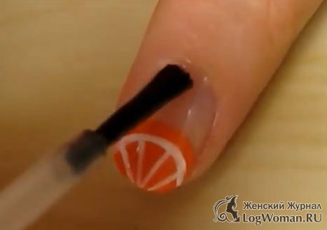 Летний маникюр - Лимонные ногти!