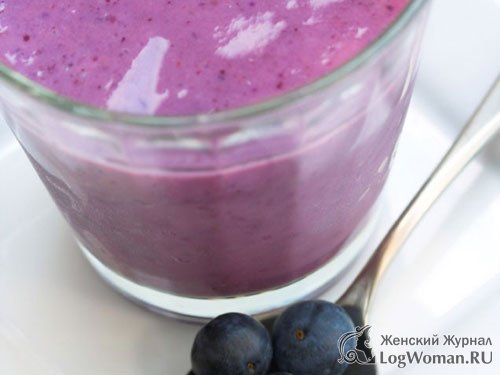 Смузы из черники и винограда Смузы из черники и винограда
