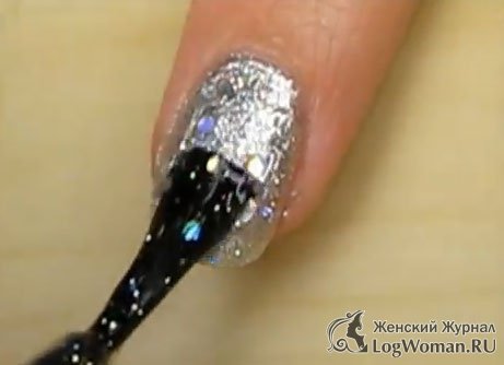 Леопардовый маникюр 