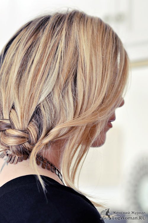 Плетение французской косы Плетение французской косы