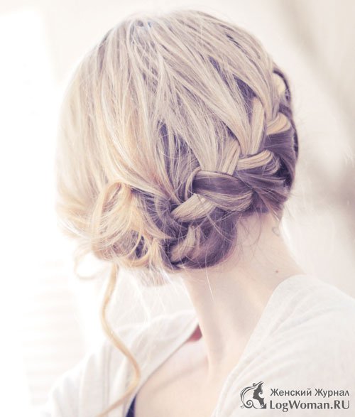 Плетение французской косы Плетение французской косы