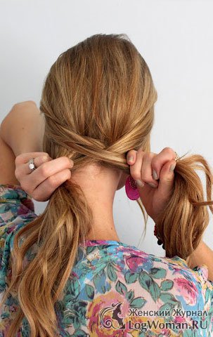 Коса рыбий хвост Коса рыбий хвост