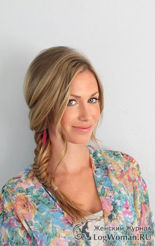 Коса рыбий хвост Коса рыбий хвост