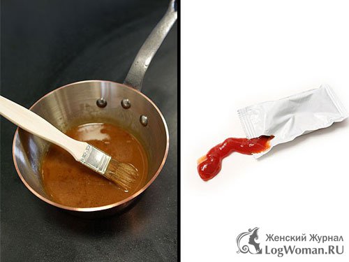 Соус барбекю против кетчупа Соус барбекю против кетчупа