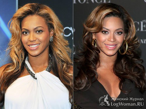 Бейонс: из Блондинки в Темный цвет Бейонс: из Блондинки в Темный цвет