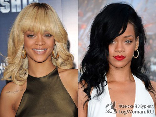Rihanna: Блондинка в черный Rihanna: Блондинка в черный