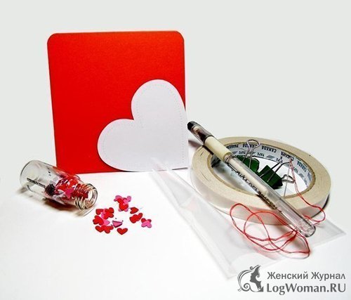 Валентинка Сердца в сердце Валентинка Сердца в сердце