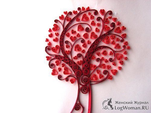 Валентинки в технике квиллинг Валентинки в технике квиллинг