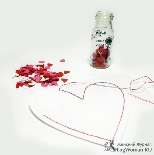 Валентинка Сердца в сердце Валентинка Сердца в сердце