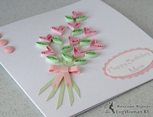 Букет из красных сердец Букет из красных сердец