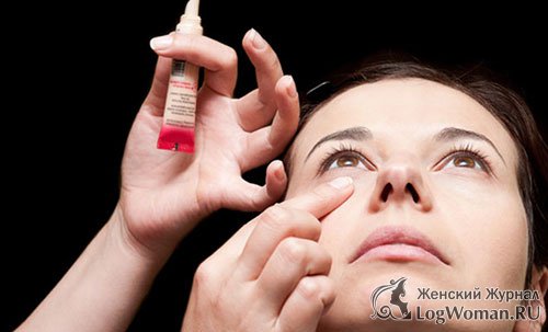 Лечение опухших глаз кремом для глаз Лечение опухших глаз кремом для глаз