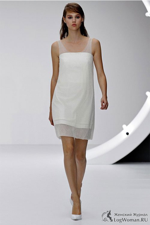 Ностальгия 90-х - белое платье Ностальгия 90-х - белое платье